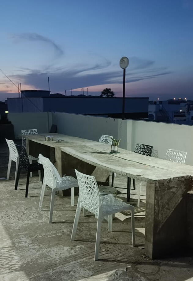 Out side Space for group discussion